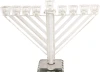 ART MENORAH CRYSTAL CHABAD 21 CM