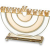 MENORAH CRYSTAL 25 CM