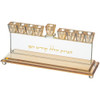 MENORAH CRYSTAL 14 CM