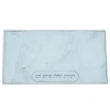 ART CHANUKAH TRAY GLASS REINFORCED 20X37