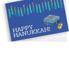 GREETING CARDS CHANUKAH 5X7 blue