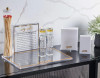 Engraved Crystal Candlesticks
