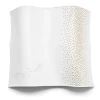 Challah Cover Pu-Leather - Small Emb Crystal Stones Gold