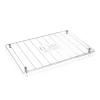 Challah Board Vertical - Lines Silver