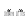 AM SALT&PEPPER SET CRYSTAL