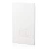 Pu-Leather Hardcover Book - Nishmas White 5 X 8