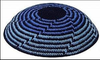 ZJ KIPPAH KNIT MULTI BLUE