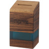 ART TZEDAKAH BOX TURQUOISE