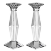 AM SET OF CANDLESTICKS CRYSTAL2