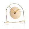 Basic Desk Clock Gold