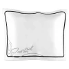Challah Cover Pu-Leather - Butterfly Black & Silver