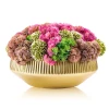 Flower Box Gold Mirror - 12 Flowers