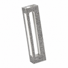 Mezuza Holder Silver - Glitter 6"