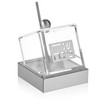 Tilt Honey Dish - Silver