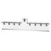 Menorah Lucite W/Metal Fire - Inserts