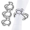 Bee Napkin Rings - Silver Set Of 4