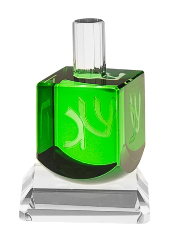 LFG DREIDEL CRYSTAL GREEN