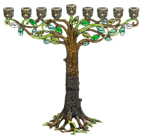 OLR MENORAH CRYSTAL TREE