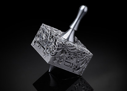 DREIDEL METALACE BLESSED