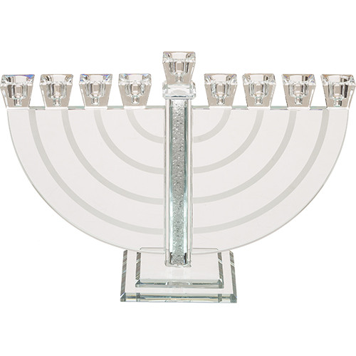 ART MENORAH CRYSTAL 21 CM
