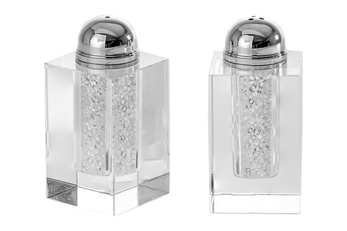 LFG SALT/PEPPER SHAKER CRYSTAL