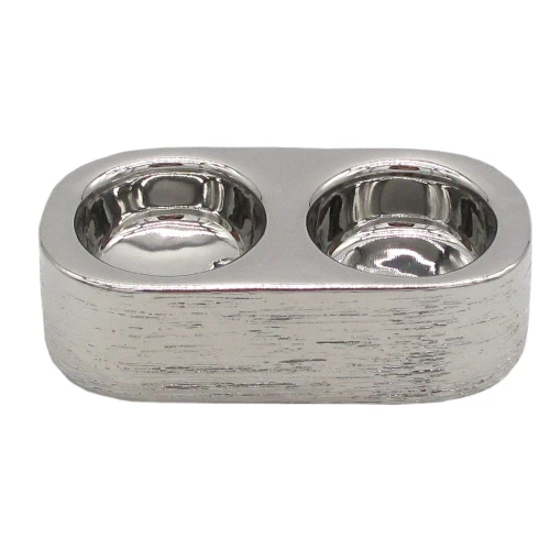 BTS TEALIGHT HOLDER SILVER