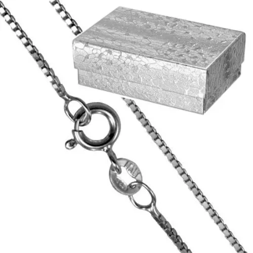 ZJ STERLING SILVER BOX CHAIN