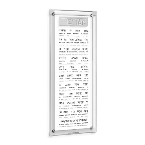 Asher Yatzar Classic 2.0 - Silver