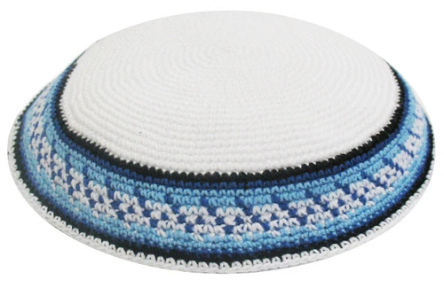 ZJ KIPPAH KNIT MIZRACHI