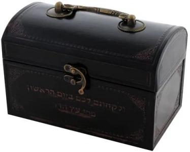 ART ETROG BOX FAUX LEATHER