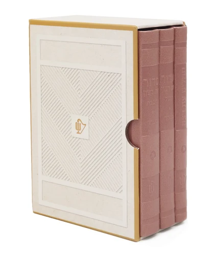 SIDDUR/TEHILLIM SET 3 VOLUMES4