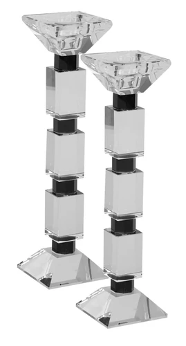 AM CANDLESTICK CRYSTAL BLACK1