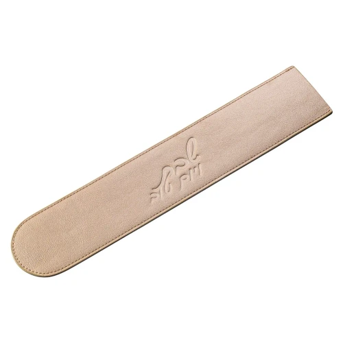 Knife Pouch Pu-Leather - Hotel Style White & Gold
