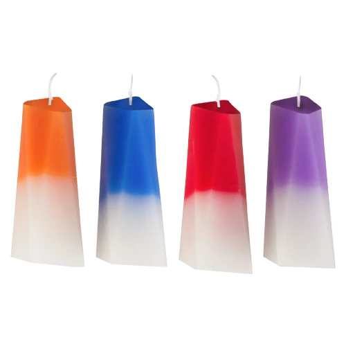 ART HAVDALAH CANDLE MULTI COLO3