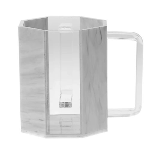 WASH CUP LUCITE HEXAGON2