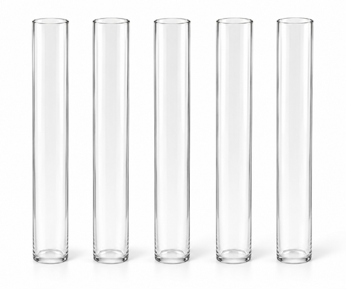 Vase Sticks Clear - 10" Set Of 5