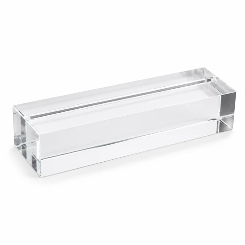Lucite Block Holder 5X11