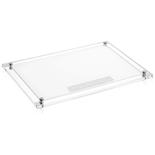 Classic 2.0 Menorah Tray - Silver