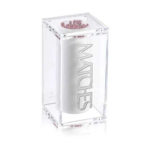 Magnetic Match Jar Holder - Silveer