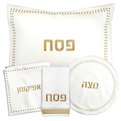 Towel Dot Border - Gold