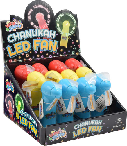 Chanukah Light Up Led Fan Display
