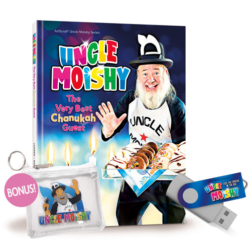 MPA UNCLE MOISHY CHANUKAH BOOK + USB + POUCH