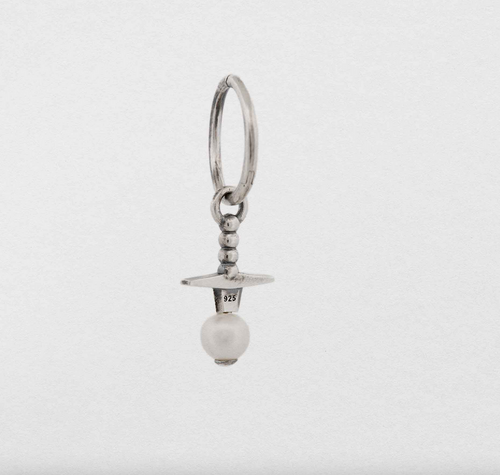 Sword + Stone Charm Earring