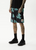 House Of Darwin - Hemp Oversized Shorts - Charcoal Floral