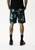 House Of Darwin - Hemp Oversized Shorts - Charcoal Floral