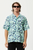 Liquid - Recycled Cuban Short Sleeve Shirt - Jade Floral