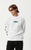 Earthling - Recyled Long Sleeve Graphic Logo T-shirt - White