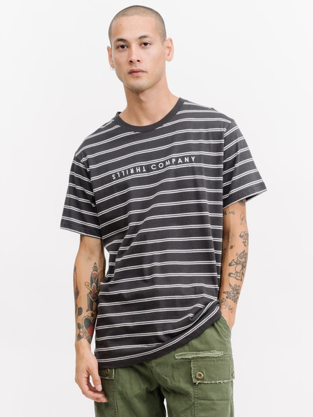 Double Stripe tee - Black Double Stripe