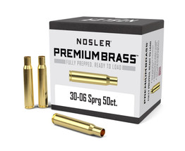 NOSLER Premium Messinghülsen, ladefertig (.30-06 Springfield, VPE 50)