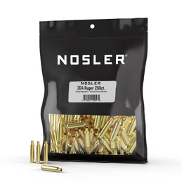 NOSLER Messinghülsen (Bulk Brass), unvorb. (.204 Ruger, VPE 250)